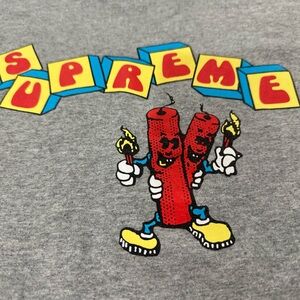 Supreme Firecracker Tee: Size Medium